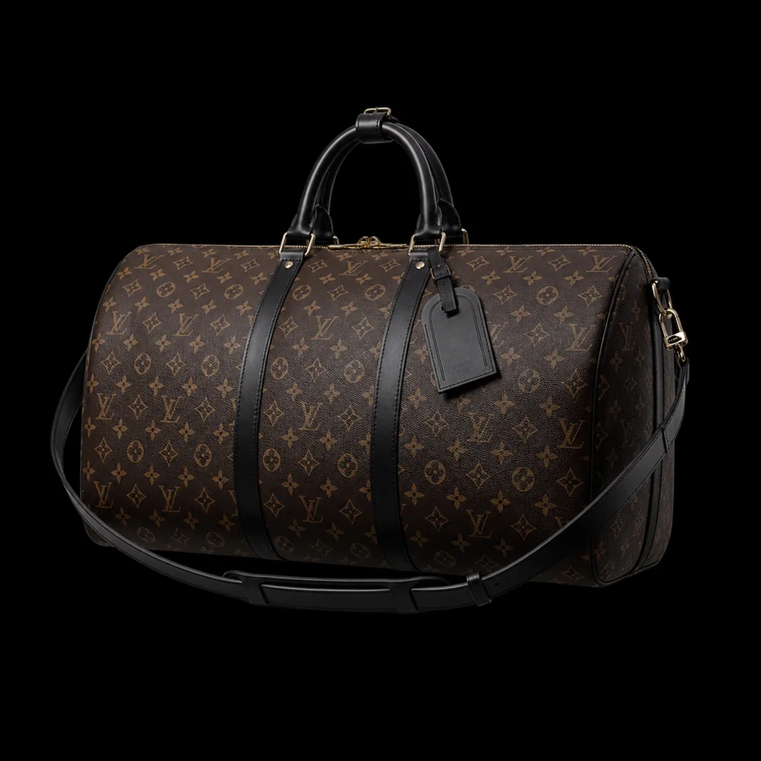 Duffle Bag, Brown Print — Vault tier, The Outfit House