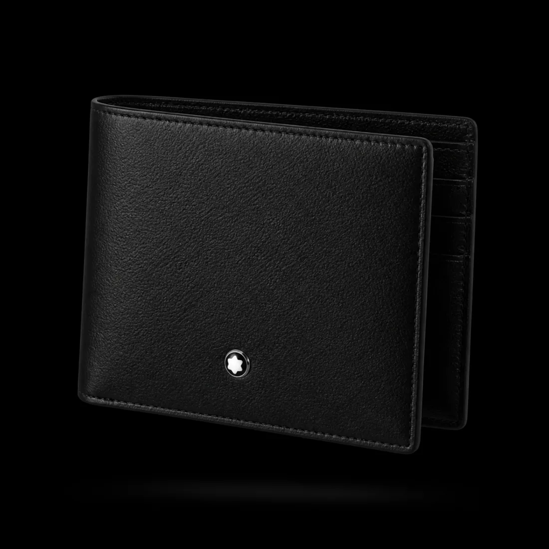 Premium Wallet, Black Leather — Standard tier, The Outfit House