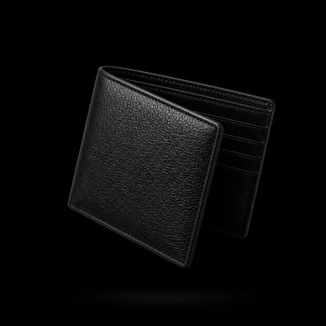 Bifold Leather Wallet — Entry tier, The Outfit House