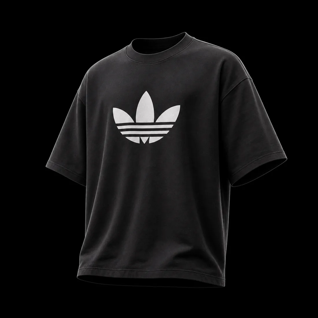 Cotton Tee, White Logo — Entry tier, The Outfit House