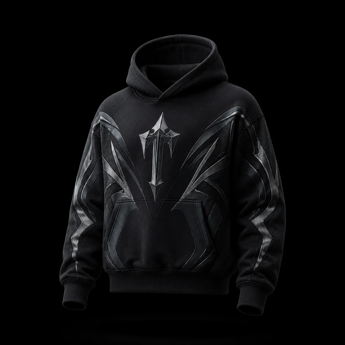 Graphic Hoodie, Black & White — Vault tier, The Outfit House