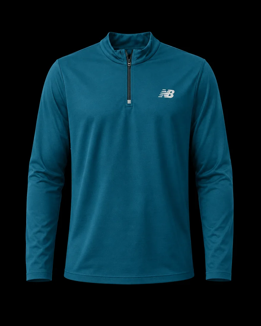 Long Sleeve Training Top, Teal — Standard tier, The Outfit House