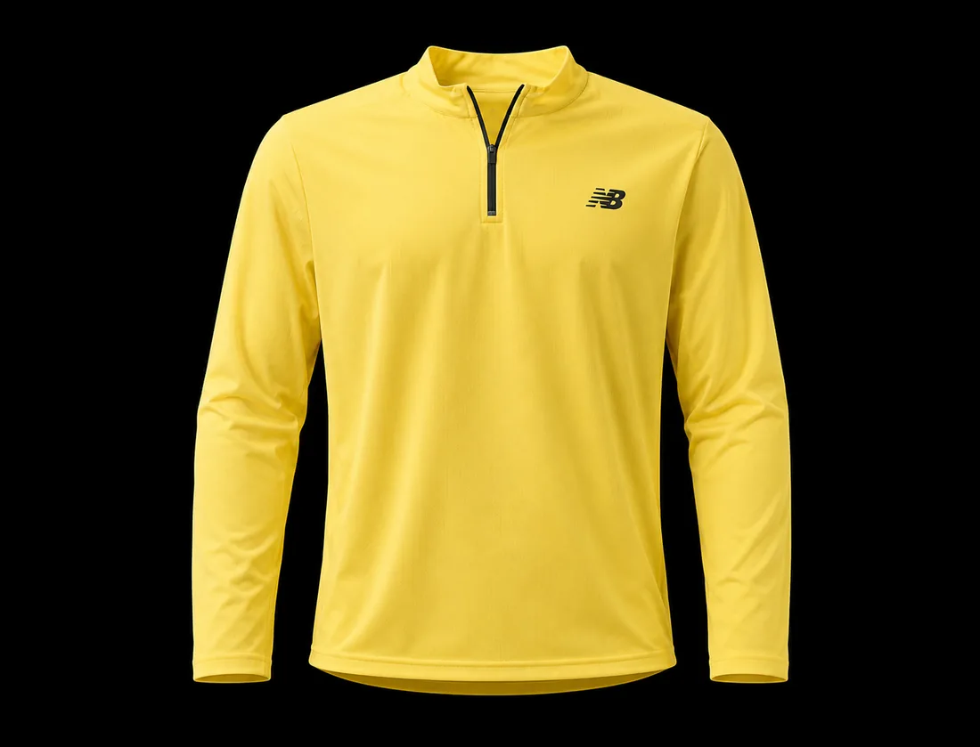 Long Sleeve Training Top, Yellow — Standard tier, The Outfit House