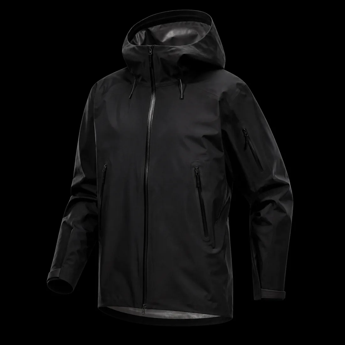 Tech Shell Jacket, Black — Vault tier, The Outfit House