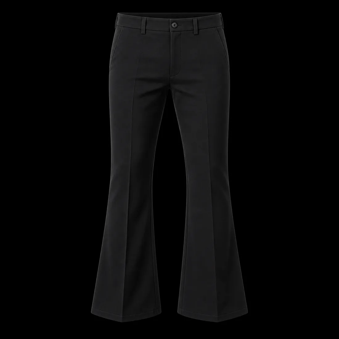 Bootcut Trouser, Black — Vault tier, The Outfit House