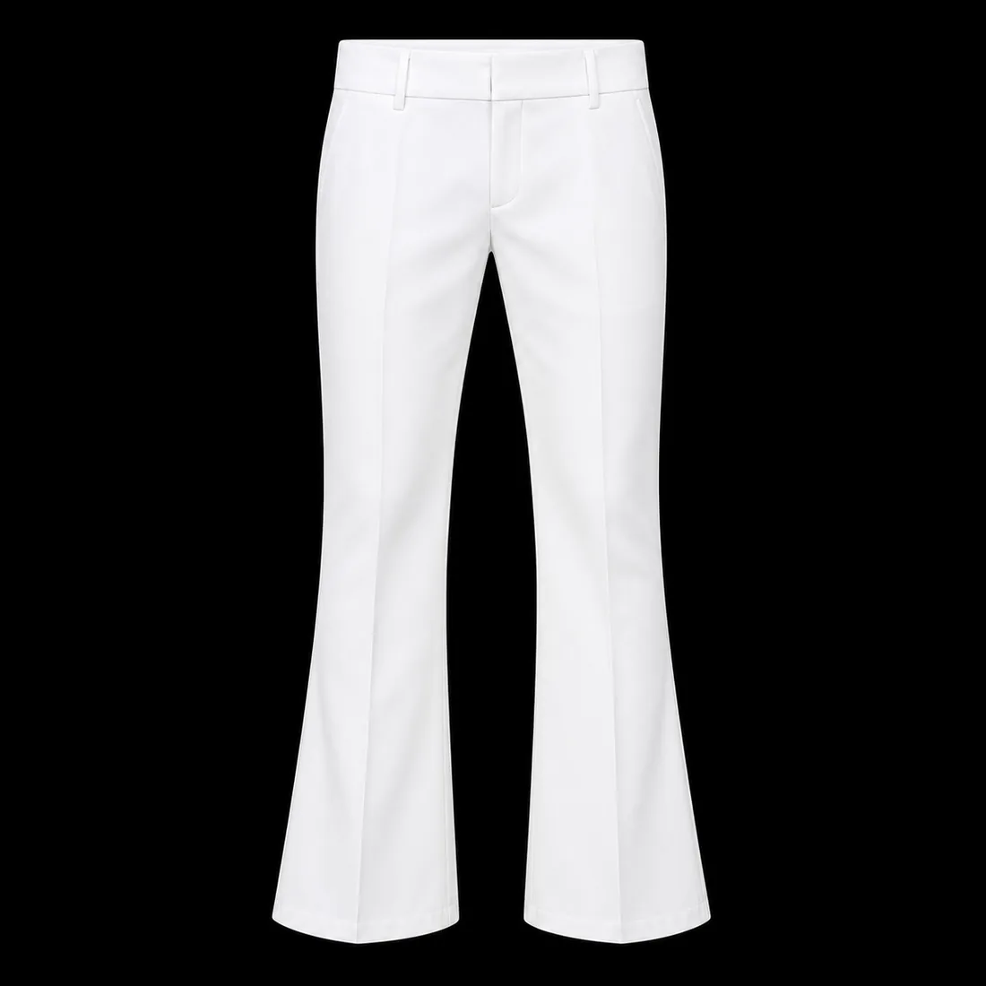 Bootcut Trouser, Pure White — Vault tier, The Outfit House