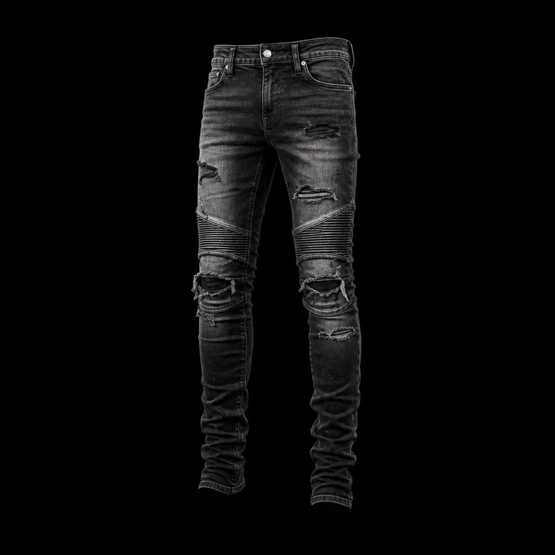 Distressed Denim, Indigo — Vault tier, The Outfit House
