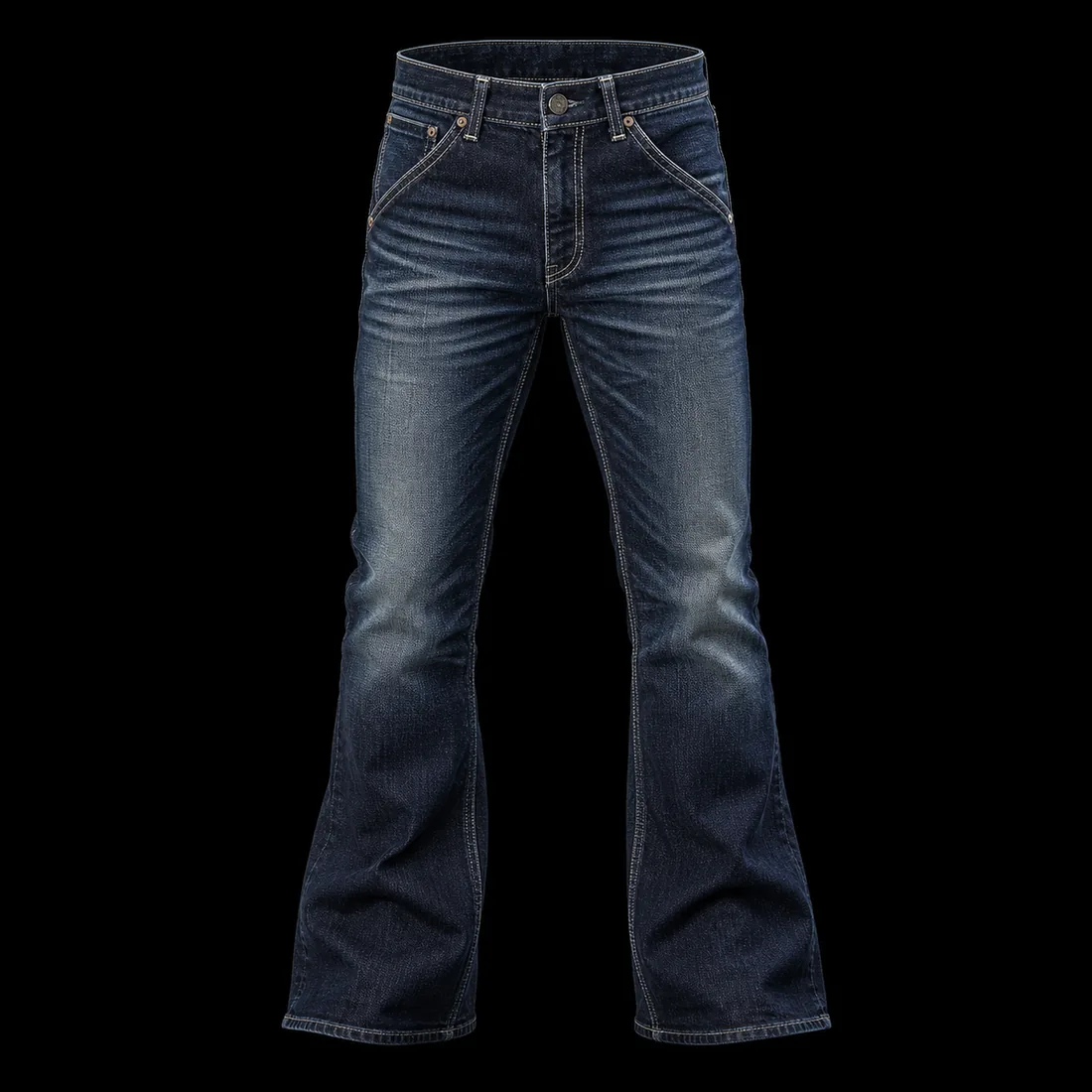 Straight Denim, Dark Indigo — Standard tier, The Outfit House