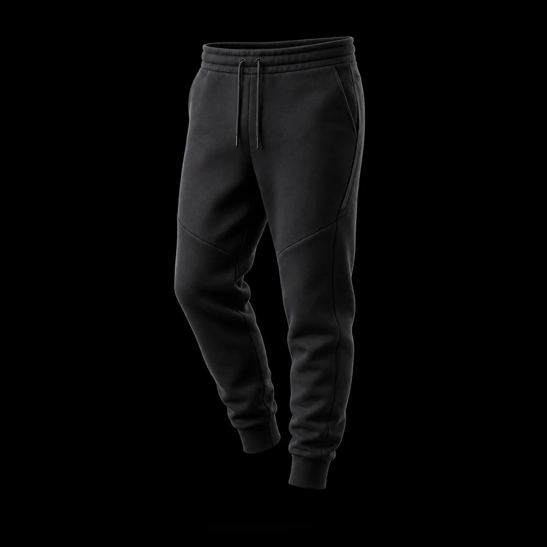 Tech Joggers, Black — Standard tier, The Outfit House