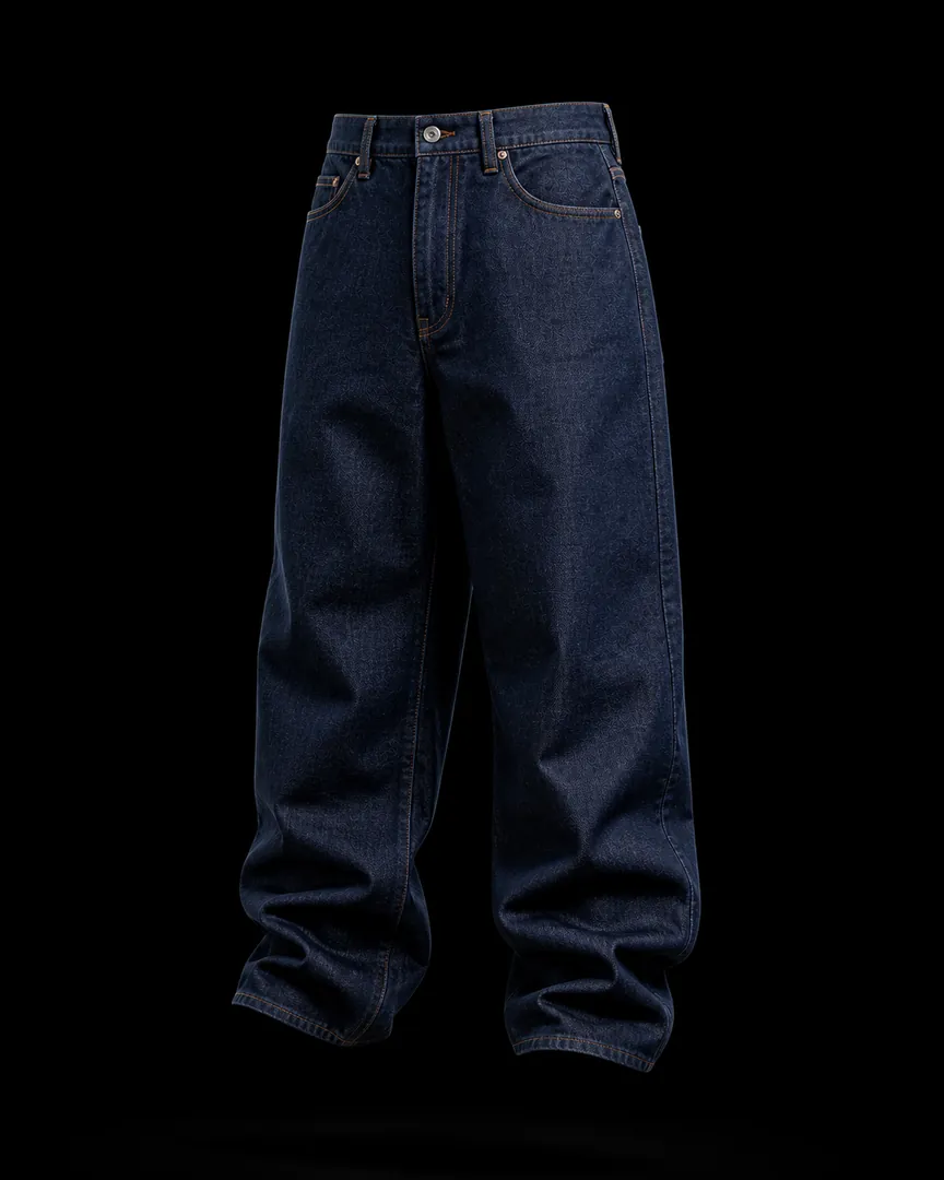 Baggy Denim · Indigo — Entry tier, The Outfit House
