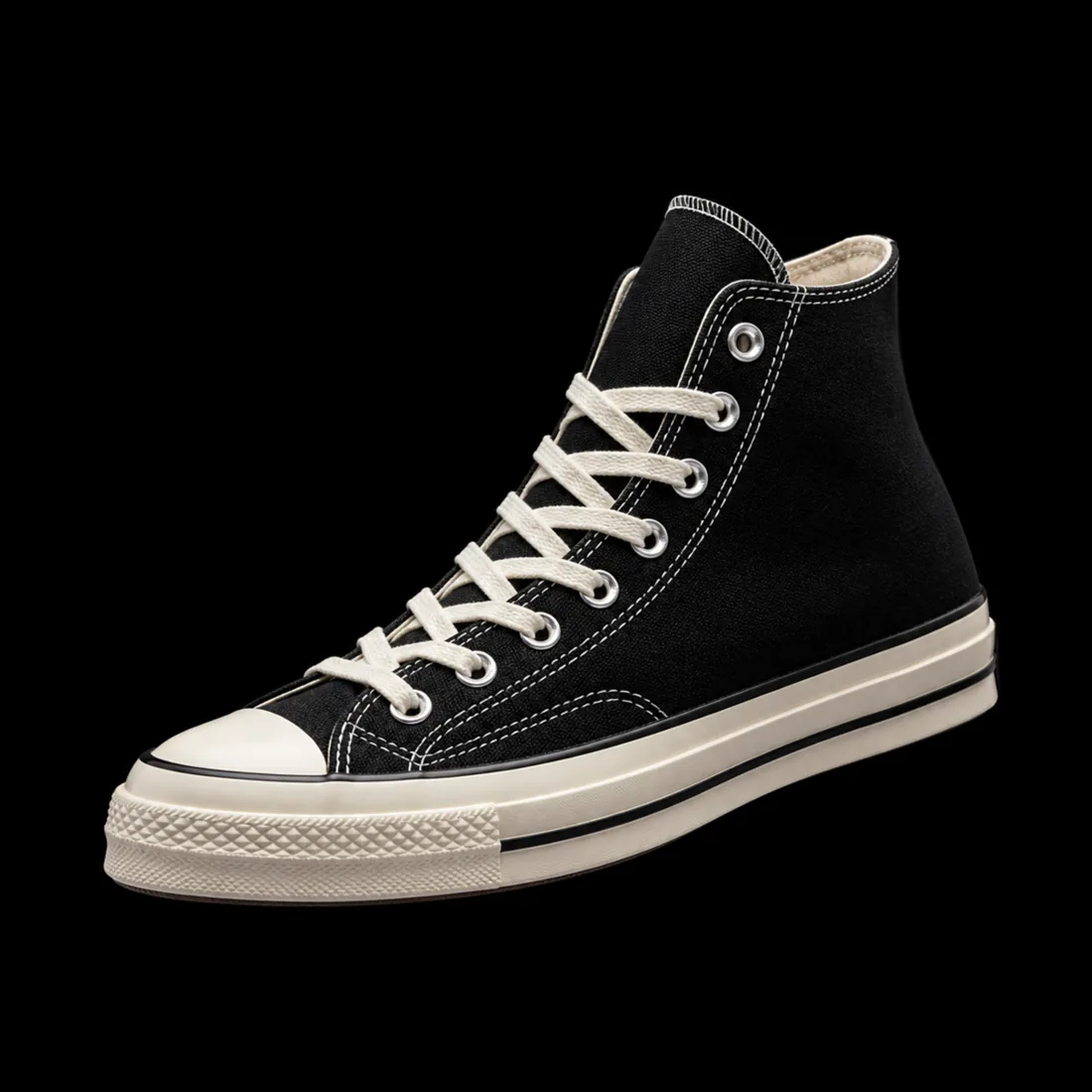 Canvas High-Top, Black — Entry tier, The Outfit House