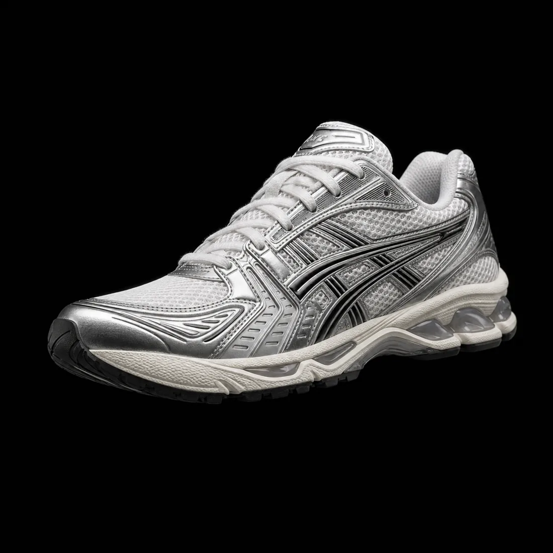 Chunky Runner, White Silver — Standard tier, The Outfit House