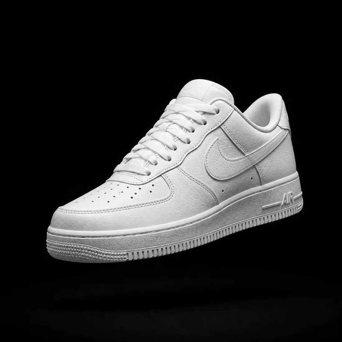 Court Sneaker, Triple White — Entry tier, The Outfit House