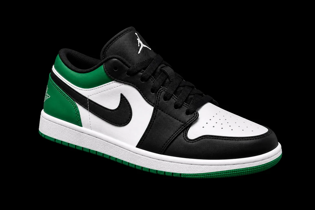 Low-Top Sneaker, Pine Green — Vault tier, The Outfit House