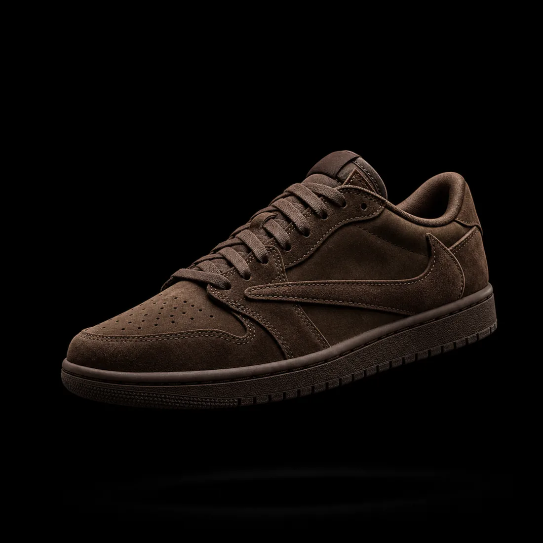 Low-Top Sneaker, Velvet Brown — Vault tier, The Outfit House