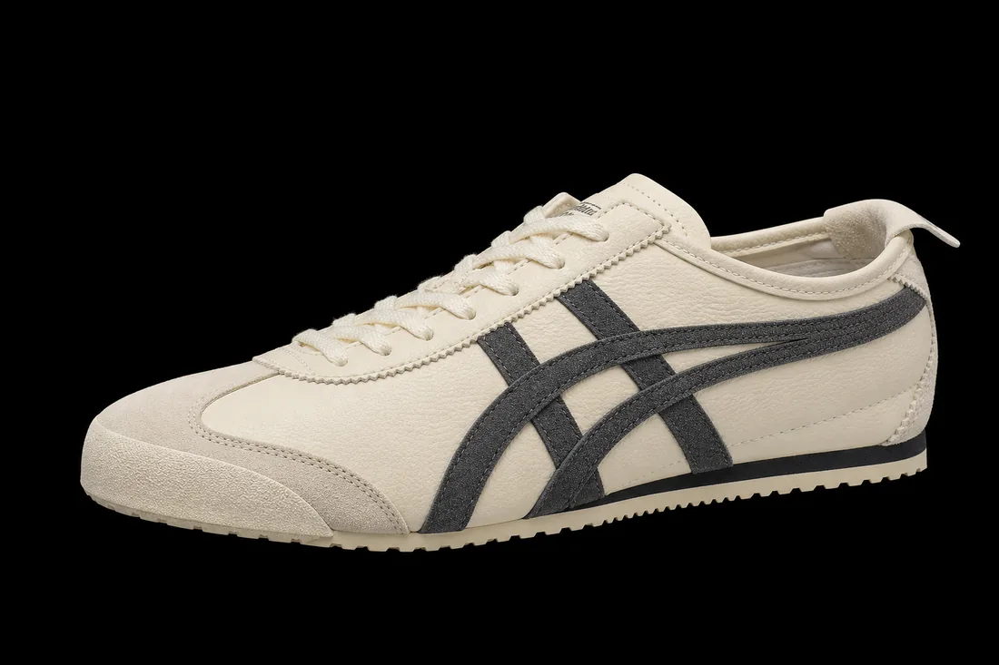 Retro Trainer, Cream Charcoal — Standard tier, The Outfit House