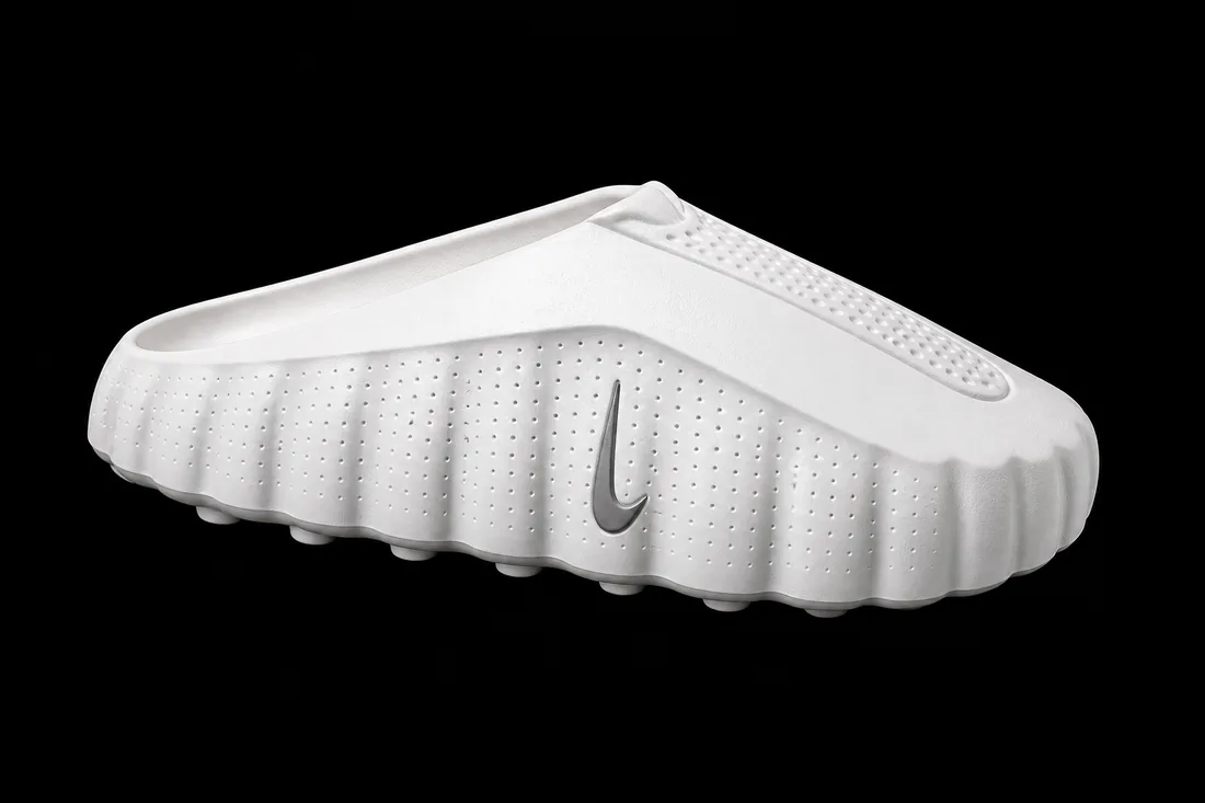 Slide, White — Standard tier, The Outfit House