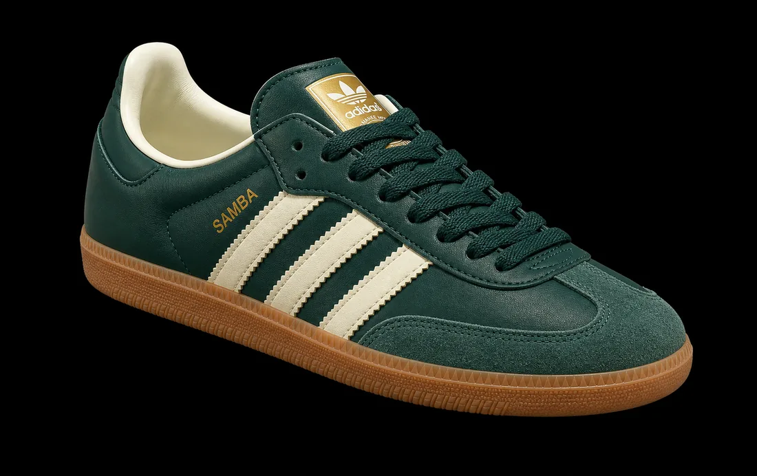Terrace Sneaker, Dark Green Gum — Standard tier, The Outfit House